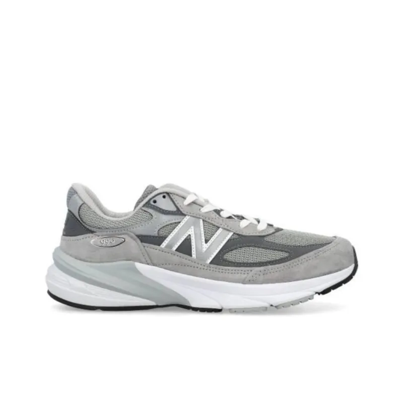 New Balance NB 990 V6 Anti Slip Wear Resistant Low Top Running Shoes Men's Gray-1