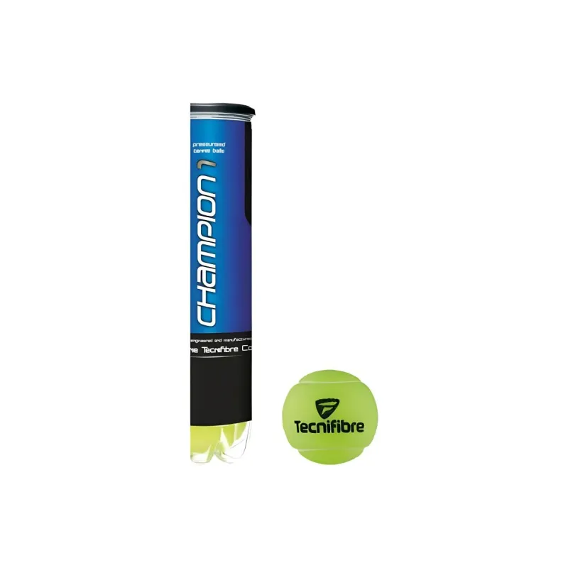 TECNIFIBRE Champion One Tennis Balls Rubber Training Ball Sports Yellow-2
