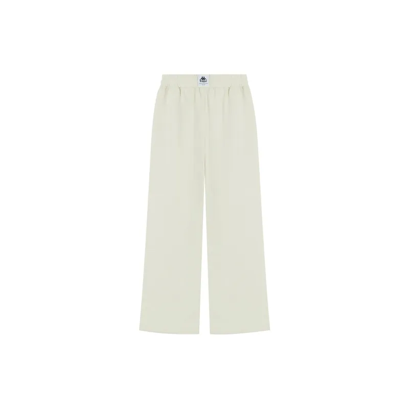 Kappa PLAYER Knitted Sweatpants Women's White-1