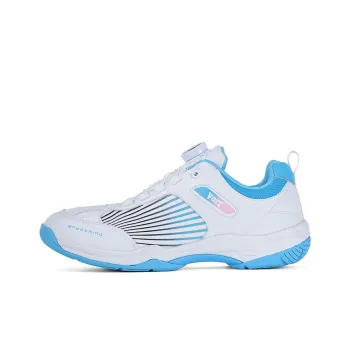 VOIT Wear resistant, Lightweight, Breathable, And Non slip. Low Top Training Shoes Unisex White Blue