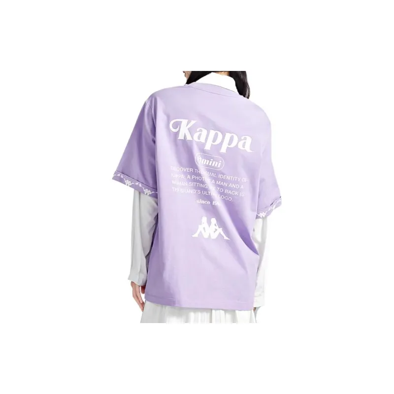 Kappa SS22 T-Shirt Unisex Mysterious Purple-1