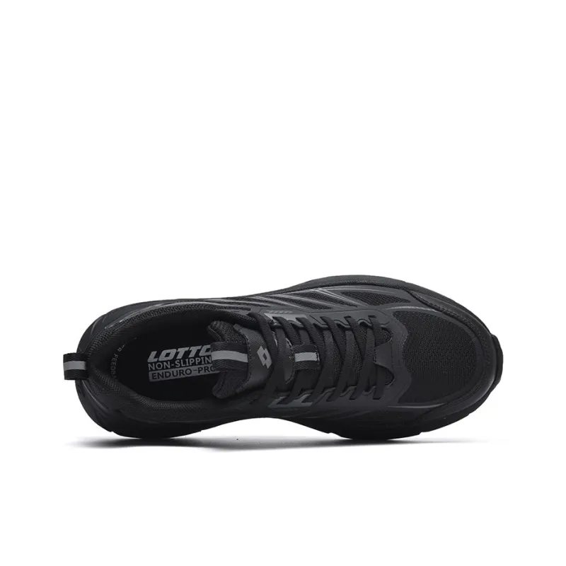 LOTTO Wild V2 Anti Slip Wear Resistant Low Top Outdoor Shoes Men's Black-2