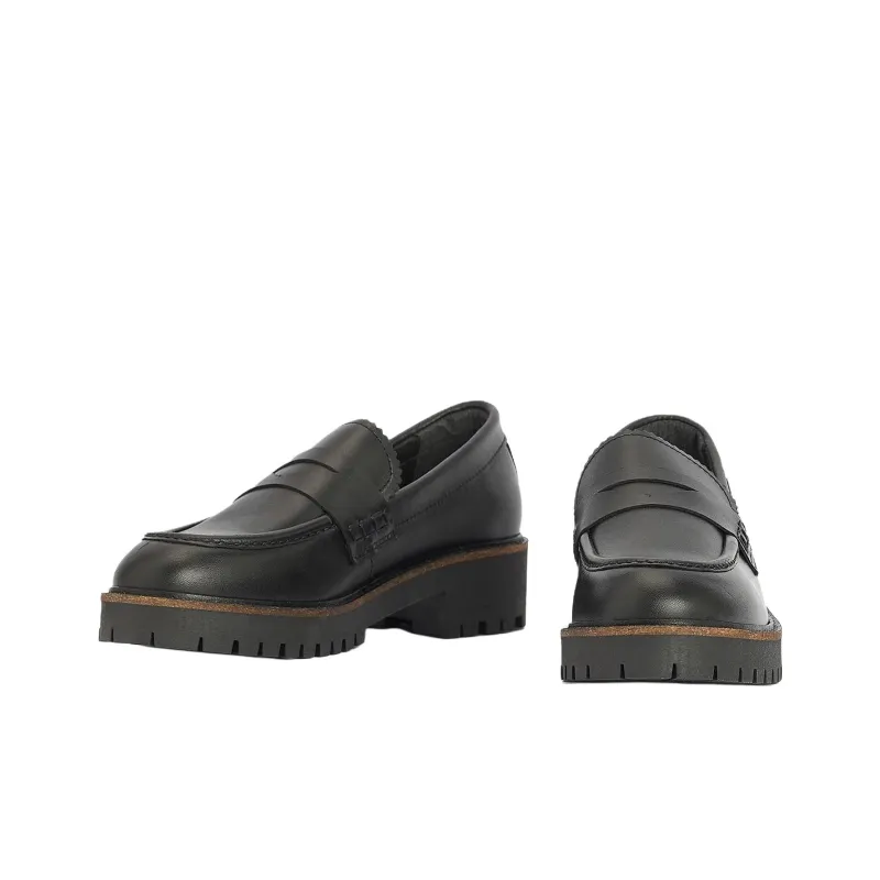 BARBOUR Norma Loafers Women's Black-3