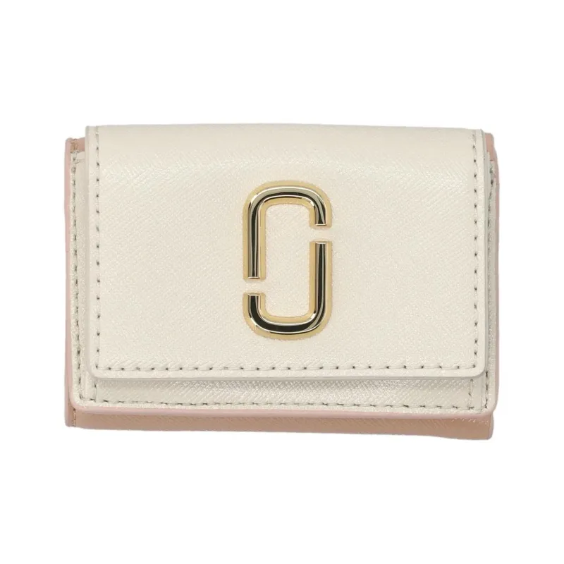 MARC JACOBS The Utility Snapshot Logo Plaque Wallet-0