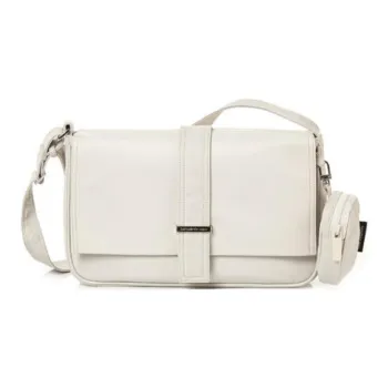 SAMSONITE Cotton Crossbody Bag Regular Women's Light Gray