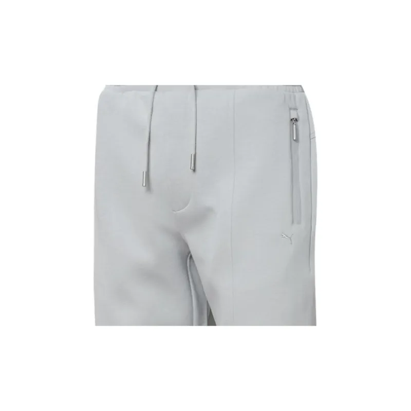 PUMA MMQ Knitted Sweatpants Unisex Gray-3