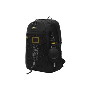 NATIONAL GEOGRAPHIC Polyamide Blended With Polyester Backpack Regular Unisex Black