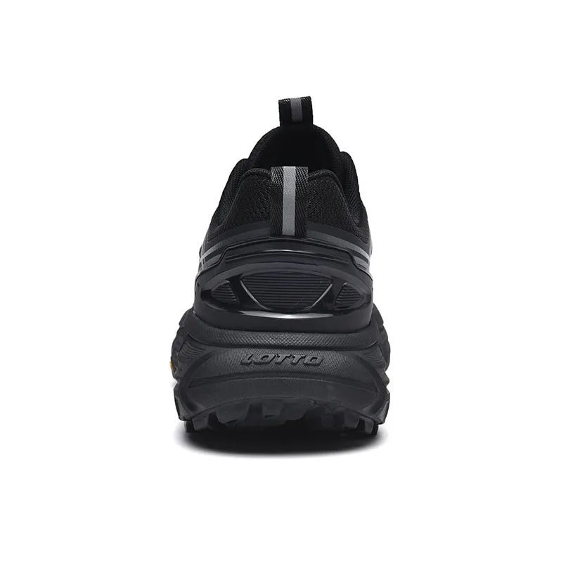 LOTTO Wild V2 Anti Slip Wear Resistant Low Top Outdoor Shoes Men's Black-3