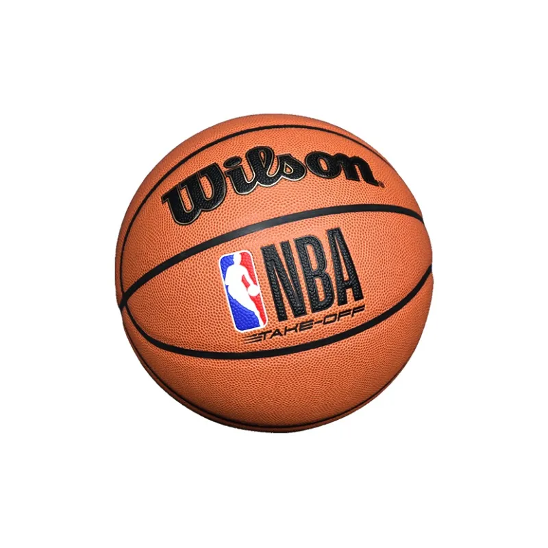 Wilson NBA PU Basketball Brick Red Size 7 Training Unisex-2