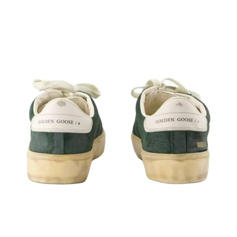 Golden Goose Soul Star Low Top Skateboard Shoes Men's Green-6