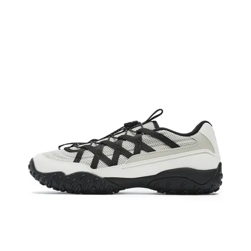 FILA Anti Slip And Wear Resistant Breathable Low Top Chunky Sneakers Women's Vanilla Ice White
