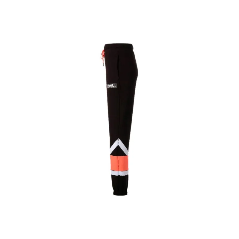 PUMA CLOUDSPUN Knitted Fabric Vintage Sweatpants Men's Black-2