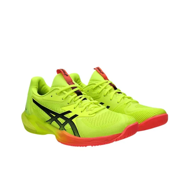 Asics Solution Speed Ff 3 Paris Safety Yellow Black Women's-2