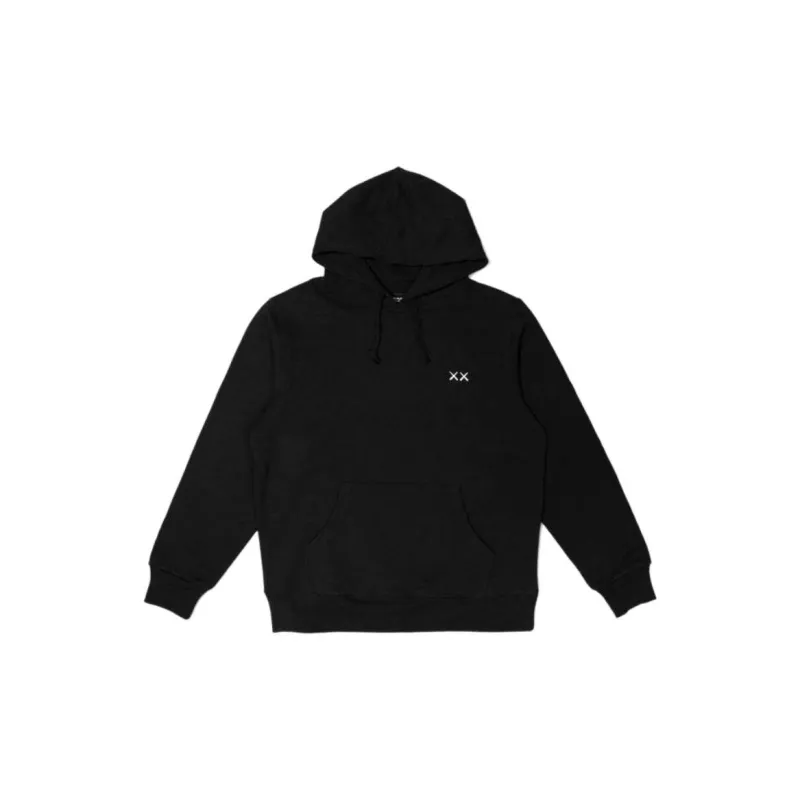 KAWS Shanghai Station Limited Edition Series Sweatshirts Unisex Black-1