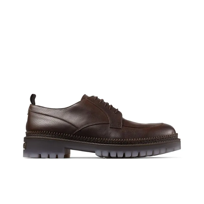 Jimmy Choo Benji Derby Shoes Men's Brown-1