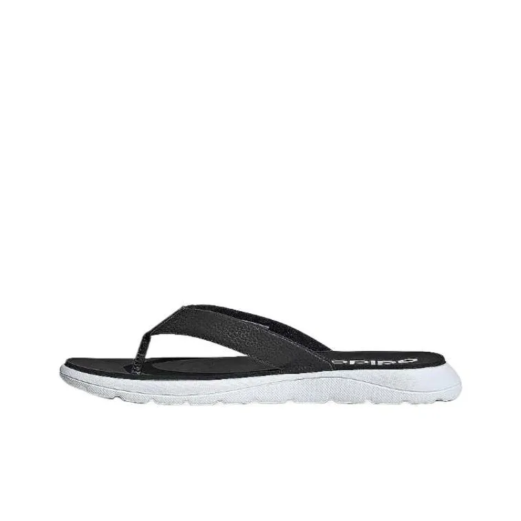 Adidas COMFORT FLIP FLOP Slip-Resistant Slide Slippers Unisex Black-1