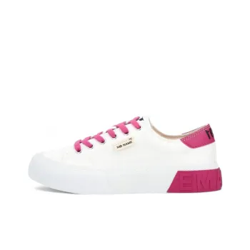 NO NAME Anti-Slip Wear-Resistant Low-Top Casual Shoes Women's White Pink