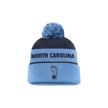 JORDAN North Carolina Tar Heels Primetime Peak Men's Nike College Cuffed Pom Beanie