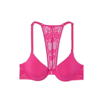 Victoria's Secret The T-shirt Lightly Lined Cotton Demi Bra/Luscious Rose Bra Women's Pink