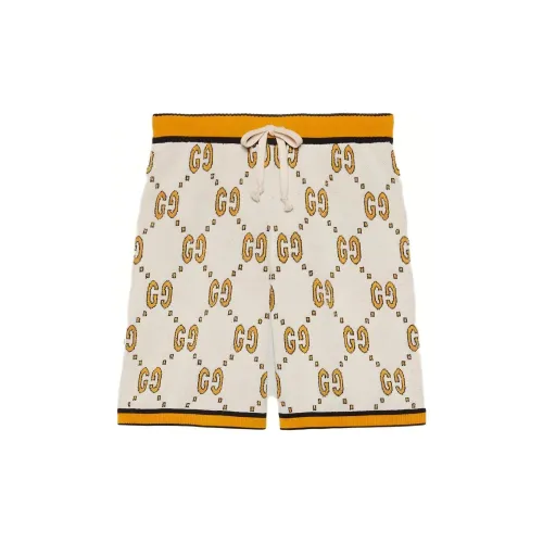 GUCCI Casual Shorts Men Yellow