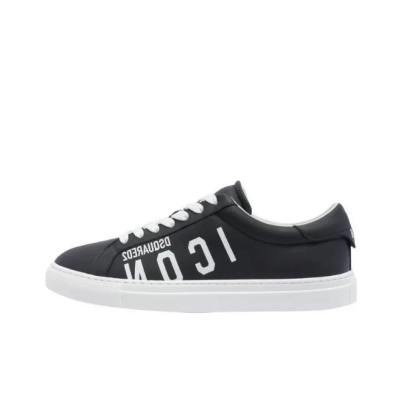DSQUARED 2 Icon Logo Printed Boxer Sneakers-0