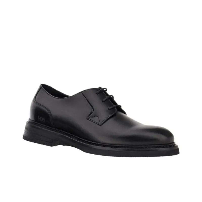 Canali Dress Shoes Men Low-Top Black-1