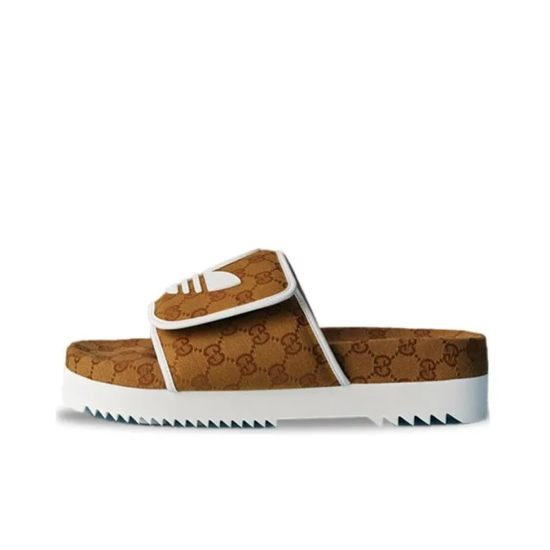 Adidas X Gucci Monogram Slide Mesa-0