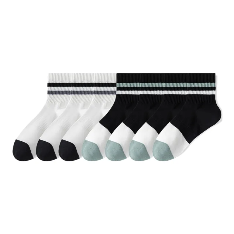 Lan Miao Mid Calf Socks Men's 7 Pack-8