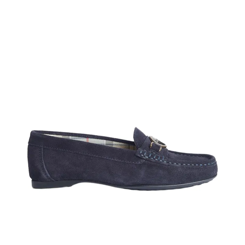 BARBOUR Anika Loafers Women's Blue-1