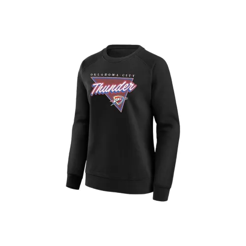 NBA Oklahoma City Thunder Sweatshirts Women's Black