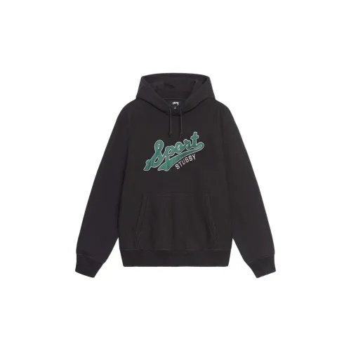 Stussy Satin Patch Oversized Hoodie 