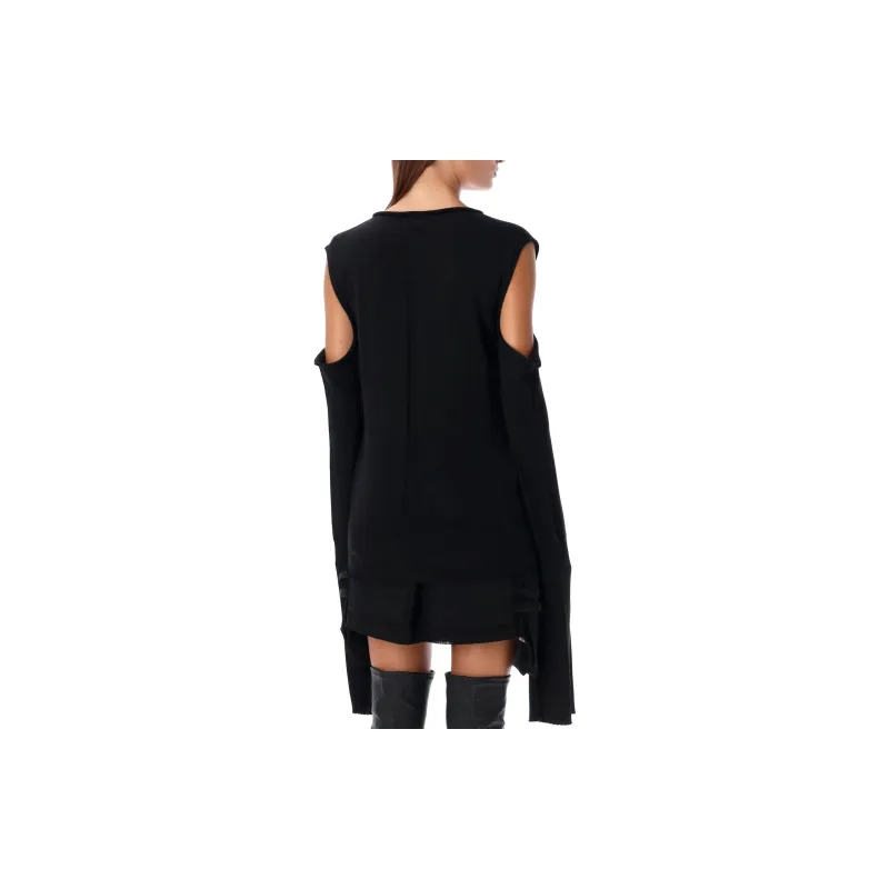 RICK OWENS Cape Sleeve Knitted Top-1
