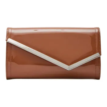 STEVE MADDEN Synthetic Material Clutch Women's Tan