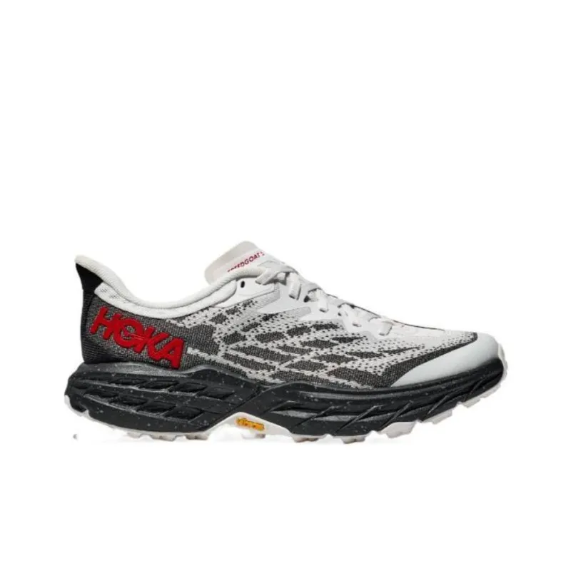 HOKA ONE ONE Speedgoat 5 Black Red Grey-1