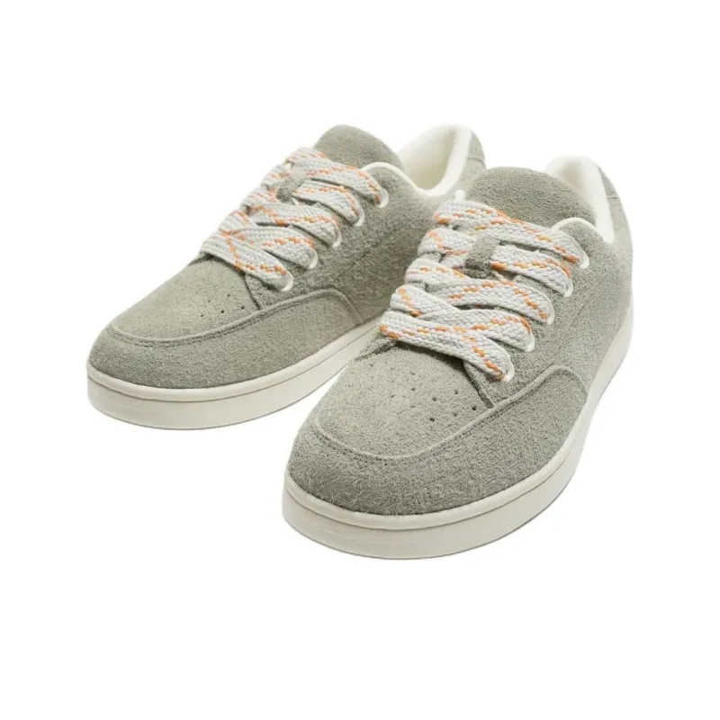 ZARA Low-Top Skateboard Shoes Men's Lake Green-2