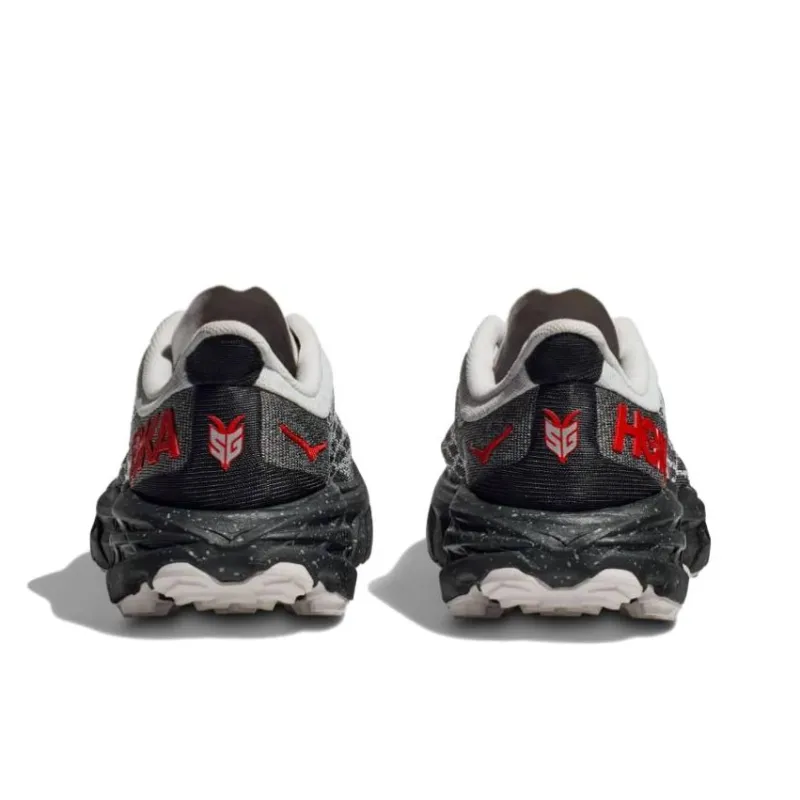 HOKA ONE ONE Speedgoat 5 Black Red Grey-4