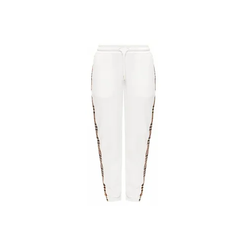 Burberry Knit Sweatpants Women's White