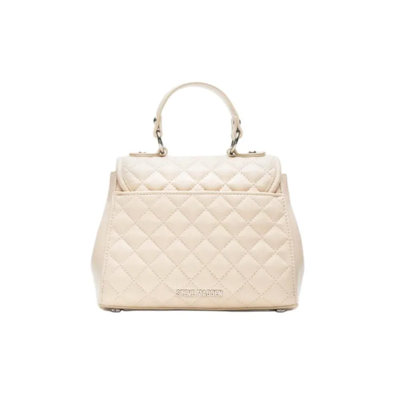 STEVE MADDEN Synthetic Material Key Pouch Handbag Women's Bone-3