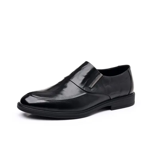 Bull charm Men's Casual Shoes Men Low Top Black/Brown