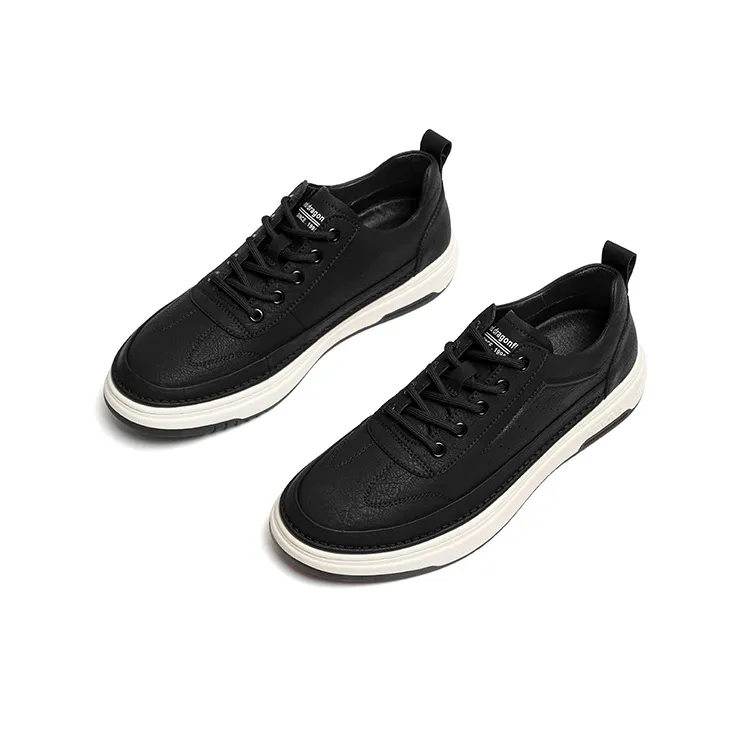 RED DRAGONFLY Height Increasing Wear Resistant Water Resistant Slip Resistant Low Top Skateboard Shoes Men's-3