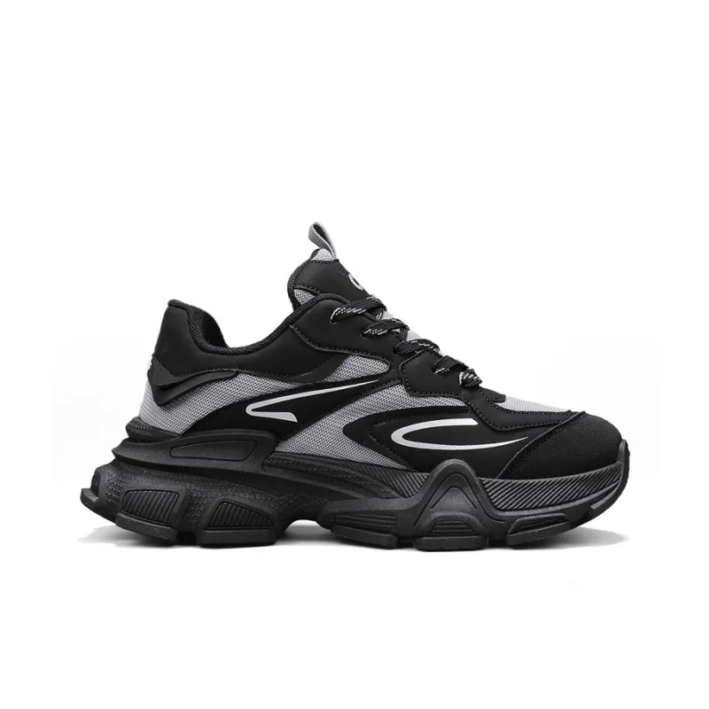 BUFFALO BOUND Anti-Slip And Wear-Resistant Breathable Low-Top Chunky Sneakers Men's-1