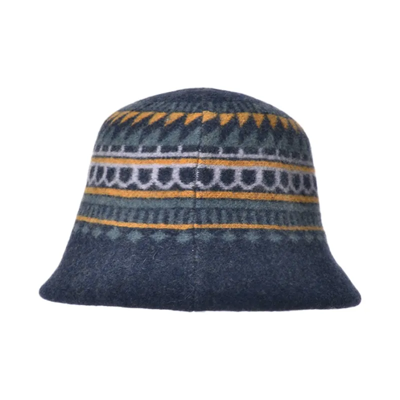 KENMONT Sheep Wool Bucket Hats Women's-1