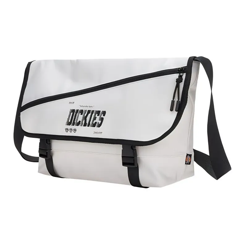 Dickies Polyester Messenger Bag, Shoulder Bag, Crossbody Bag Regular Unisex Ecru-1