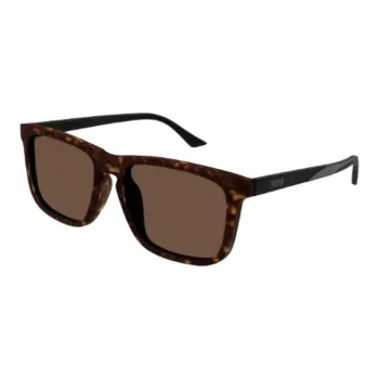 PUMA Square Sunglasses Unisex Brown