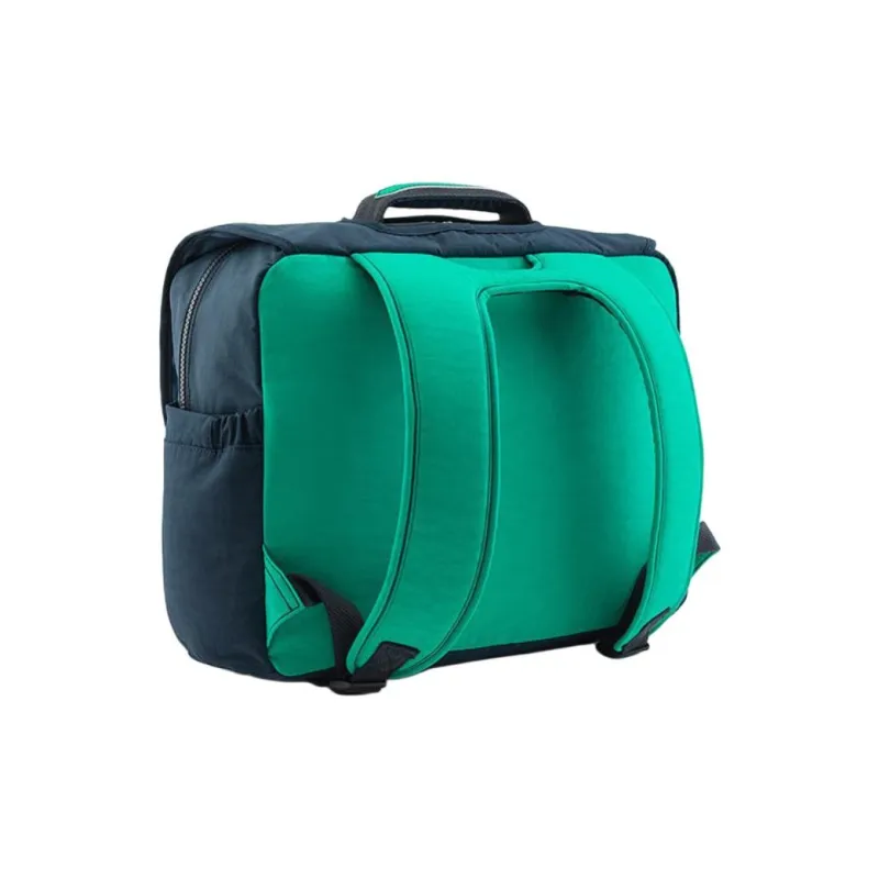 Kipling Polyamide With Nylon Backpack Large Size Unisex Blue & Green-2