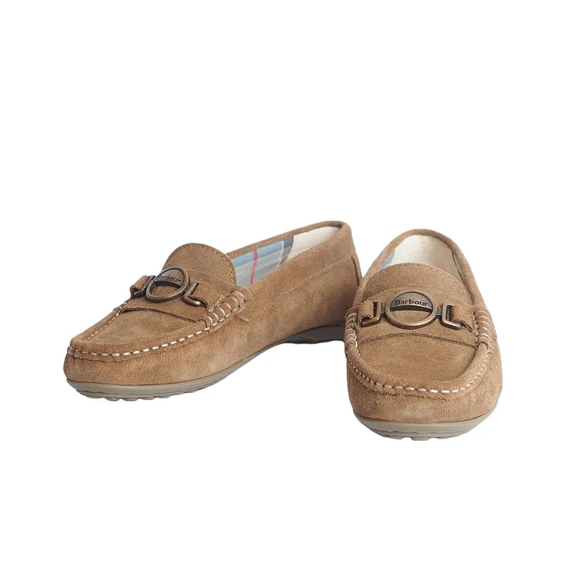 BARBOUR Anika Beanie Shoes Women's Brown-3