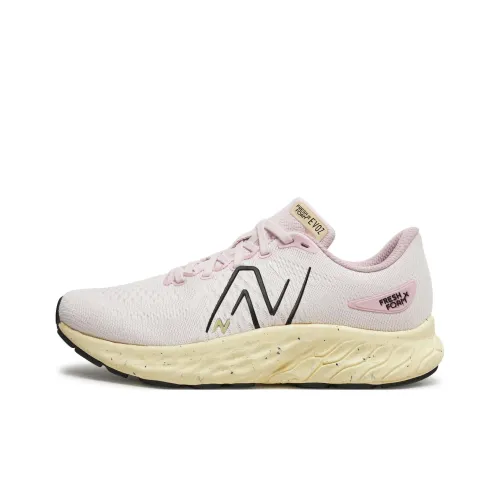 New Balance NB Fresh Foam X EVOZ V3 Anti-Slip Wear-Resistant Low-Top Running Shoes Women's Pink