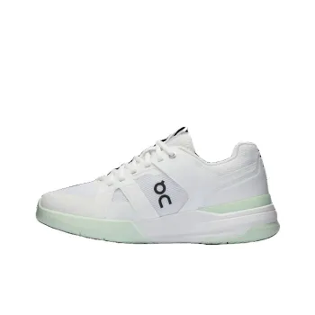 On THE ROGER Clubhouse Pro Cushioning Wear Resistant Low Top Tennis Shoes Women's White