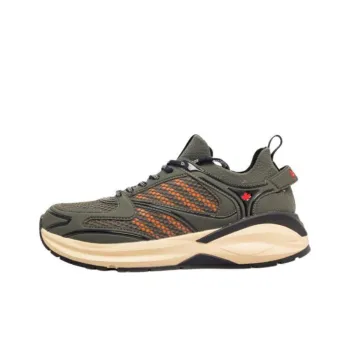 DSQUARED 2 Dash Panelled Mesh Lace Up Sneakers