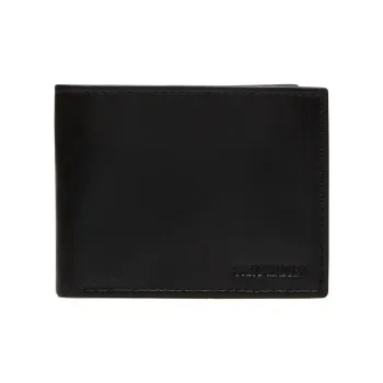 STEVE MADDEN Leather Wallet Men's Black